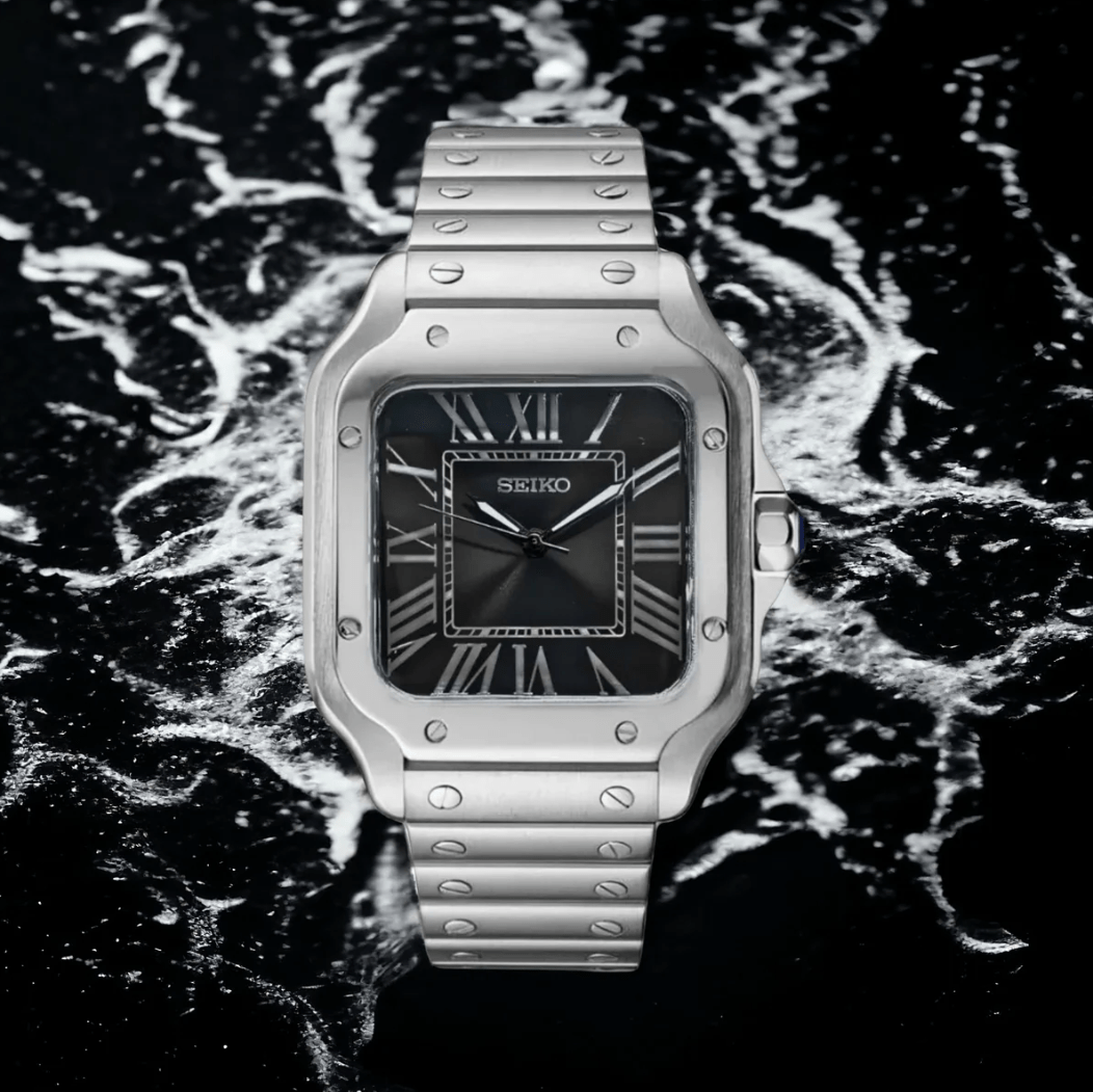 SeikoMod Santos Black