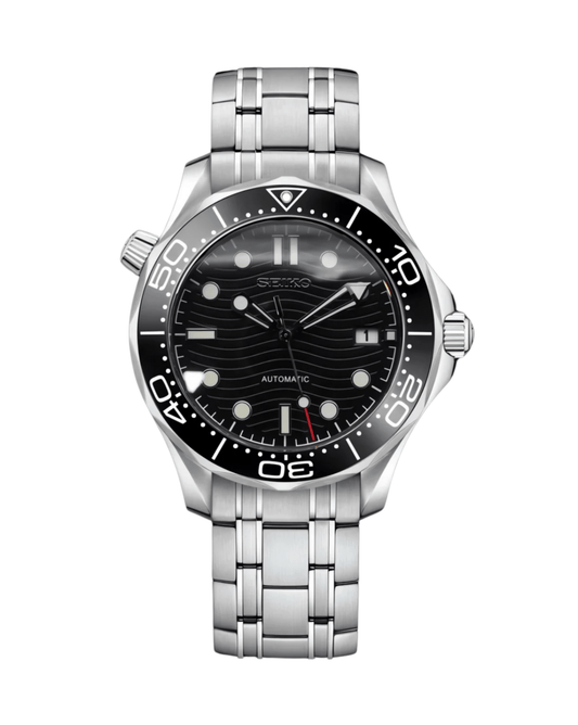 SeikoMod Seamaster Black