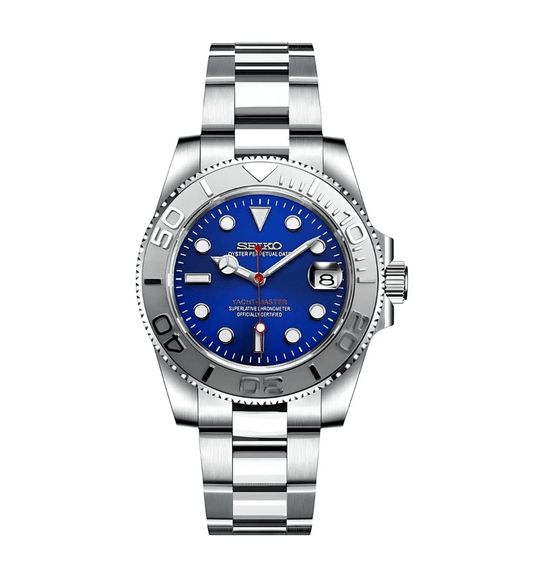 SeikoMod Yacht Master Blue