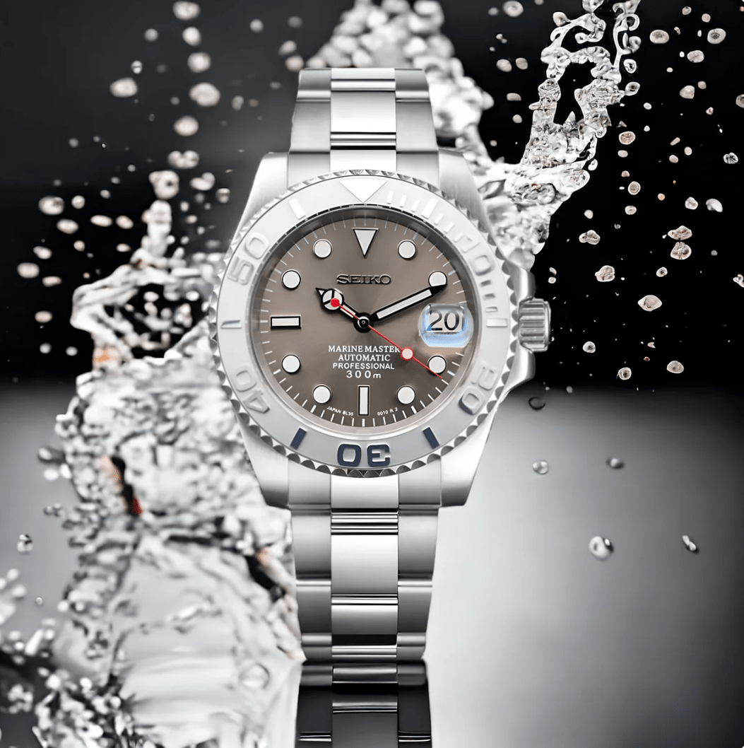 SeikoMod Yacht Master Champagne