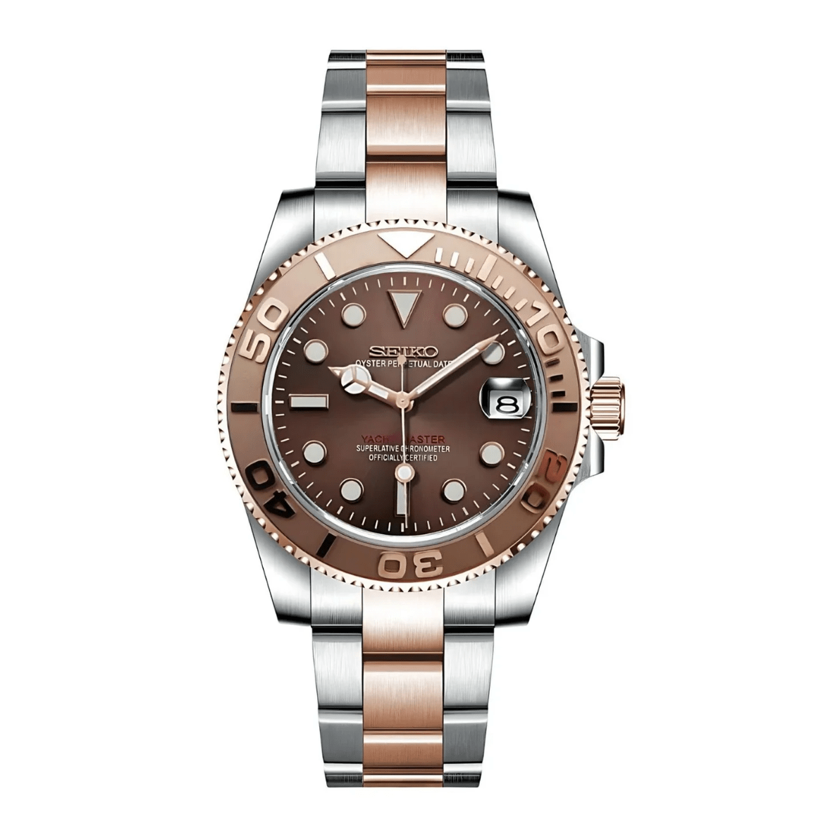 SeikoMod Yacht Master Rose