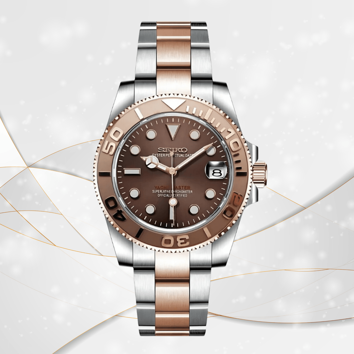 SeikoMod Yacht Master Rose