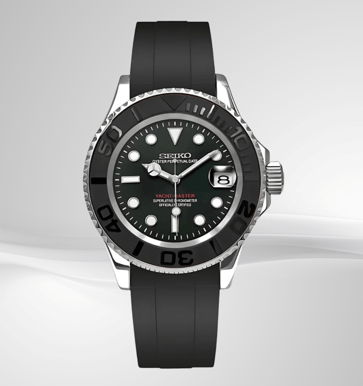 SeikoMod Yacht Master Silver